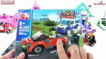 Lego police car cartoon |Лего полицейский участок(Lego police station toys) - мультики про