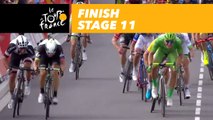 Arrivée / Finish - Étape 11 / Stage 11 - Tour de France 2017