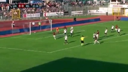 FC Lugano 0:1 AC Milan (Friendly Match 11 July 2017)