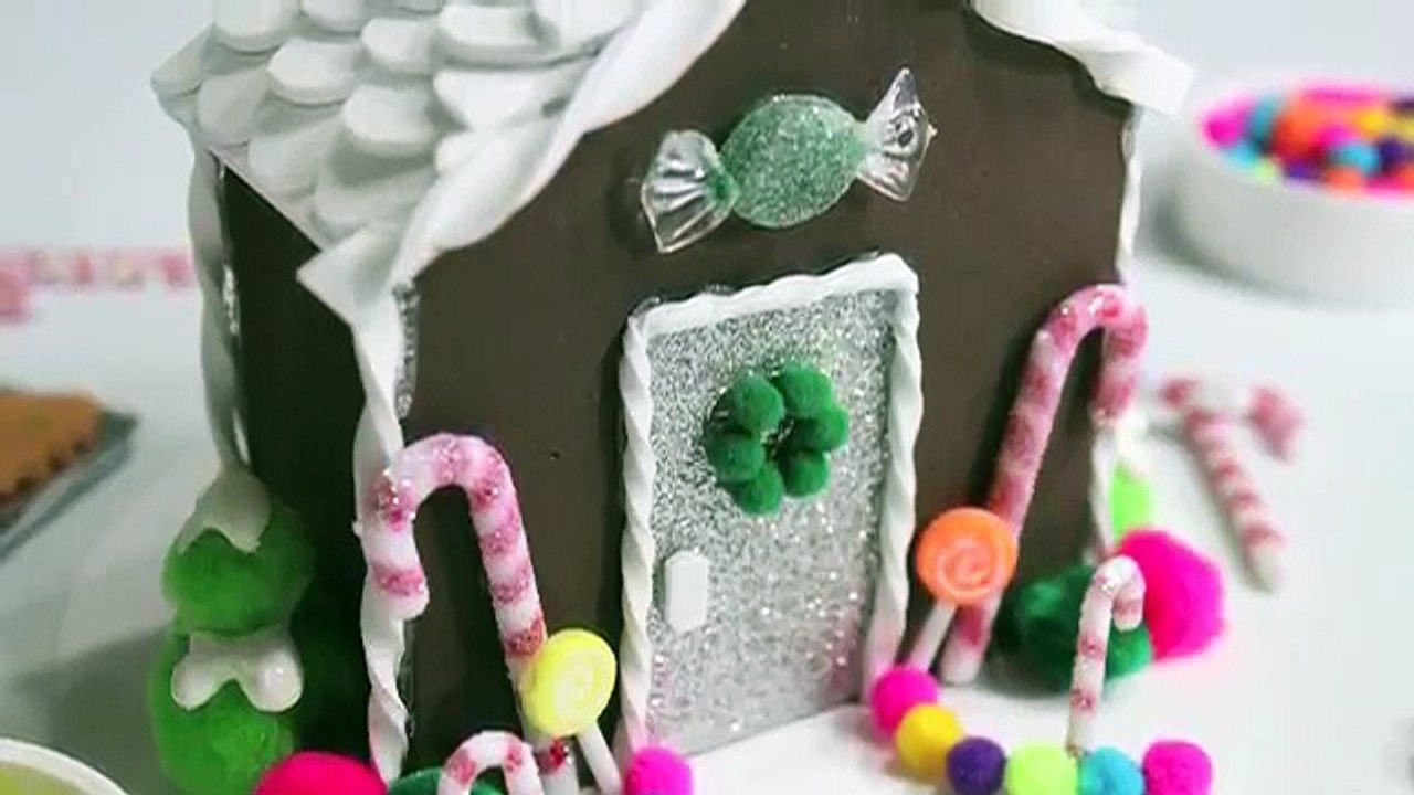 Doll Gingerbread House | DIY American Girl Doll Crafts