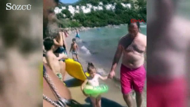 Boynu kesilmiş caretta caretta bulundu