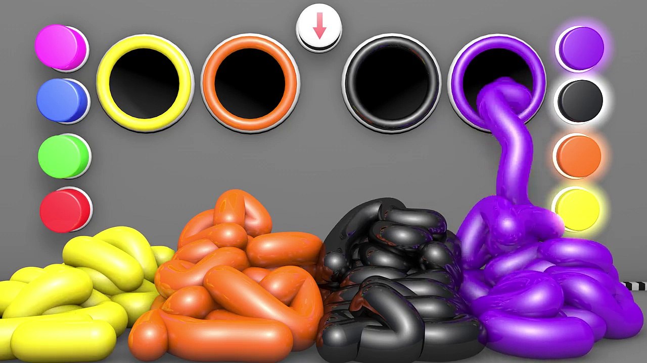 Learn Colors for Kids with 3D Paste for Childrens Toddlers Baby