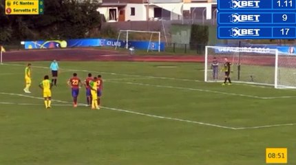 Alexander Kacaniklic (Penalty) GOAL HD - Nantes (Fra) 1-0 Servette Geneve FC (Sui) 12.07.2017