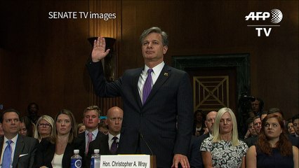 Trump's FBI pick Wray pledges 'impartial pursuit of justice'