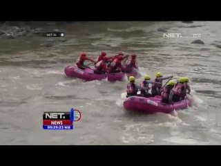 Eksibisi Arung Jeram PON ke-19 di Sukabumi - NET24