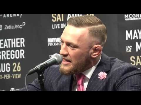 Conor McGregor Why He Was Gassed In Nate Diaz Fights - That Was A 200 pound Man With Grappling