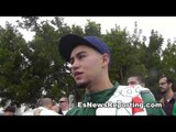 Javier and Oscar Molina on Amir Khan vs Carlos Molina - esnews boxing