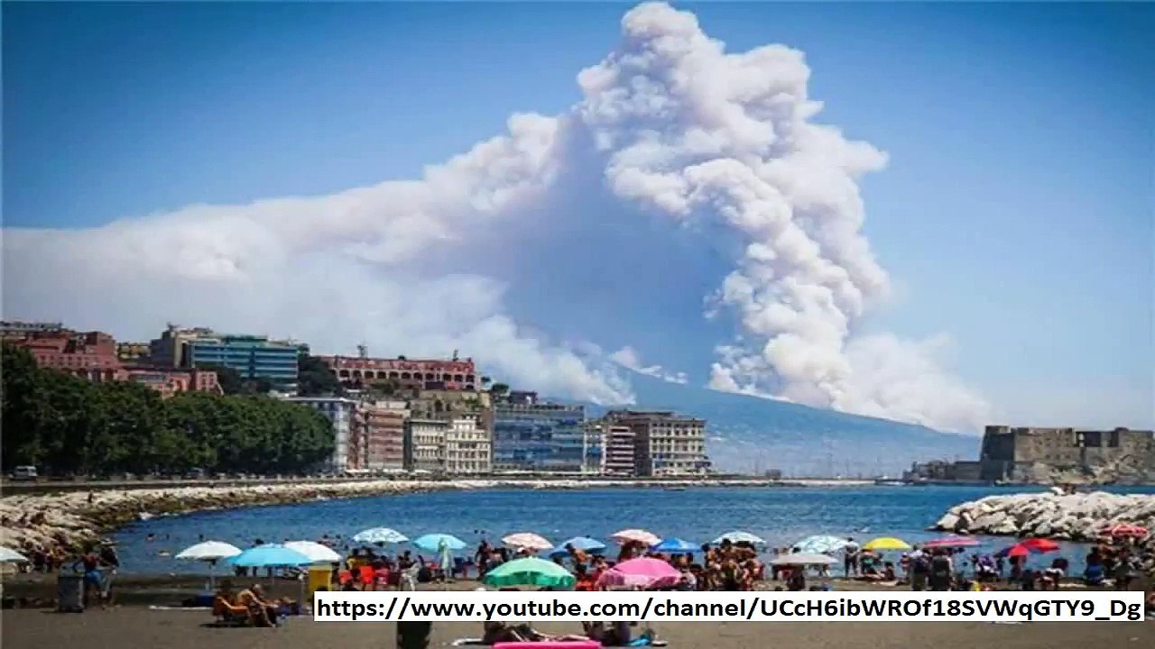 Rauchsäulen am Vesuv - Italien kämpft mit Bränden