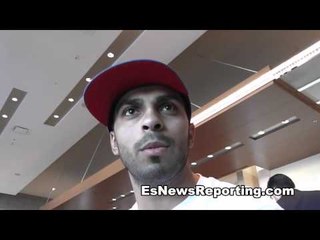 saj mohamed of team khan talks amir vs molina - esnews boxing