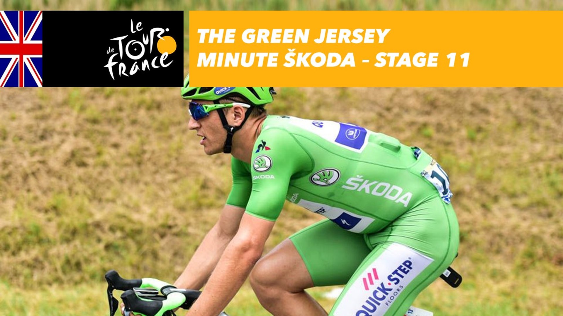 The ŠKODA green jersey minute - Stage 11 - Tour de France 2017 - Vidéo  Dailymotion