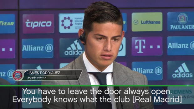 I am only thinking about Bayern - James Rodriguez