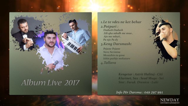 Astrit Halitaj - Tallava (Album Live 2017)