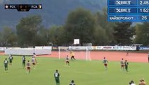 Takashi Usami GOAL HD - FC Augsburg (Ger) 2-0 Kaiserslautern (Ger) 12.07.2017