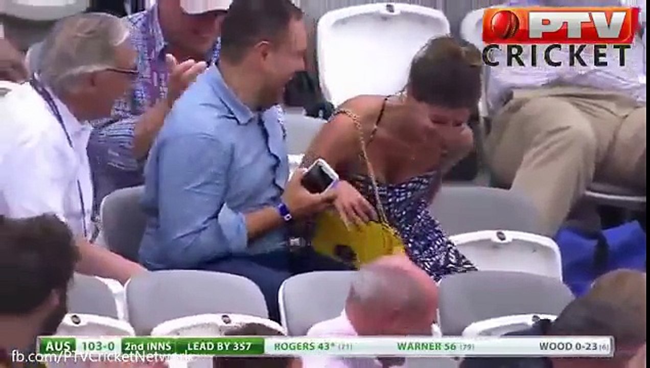 Cricket oops moment....