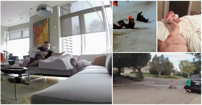 Alguns pais e os seus reflexos ninjas... os verdadeiros heróis!