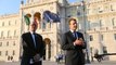 Déclaration d'Emmanuel Macron le mercredi 12 juillet 2017 lors du sommet des balkans occidentaux à Trieste.