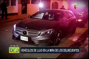 Delincuentes usan vehículos de lujo para robar en zonas residenciales
