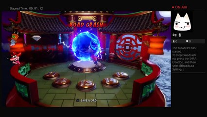 Crash bandicoot warped