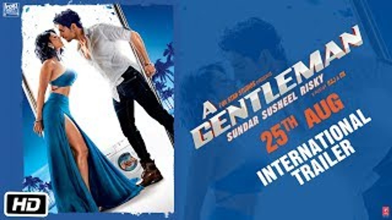 A GENTLEMAN - Sundar, Susheel, Risky - Official Trailer - Sidharth - Jacqueline