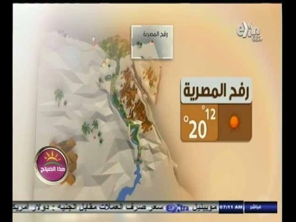 #هذا_الصباح | متابعة لحالة الطقس ودرجات الحرارة...