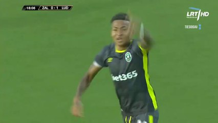 0-1 Anicet Abel Goal - VMFD Zalgiris 0-1 Ludogorets - 12.07.2017