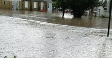 Flooding Causes Road Closures in Burlington, Wisconsin