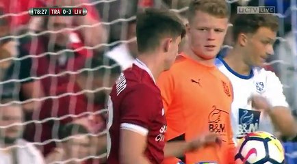 Ben Woodburn (Pen ) Goal - Tranmere 0-4 Liverpool - 12/07/17 HD