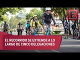 CDMX celebra 10 años de Muévete en Bici con un paseo dominical especial