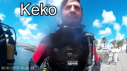 Quiero una vida de buceo Marzo Lanzarote 2017