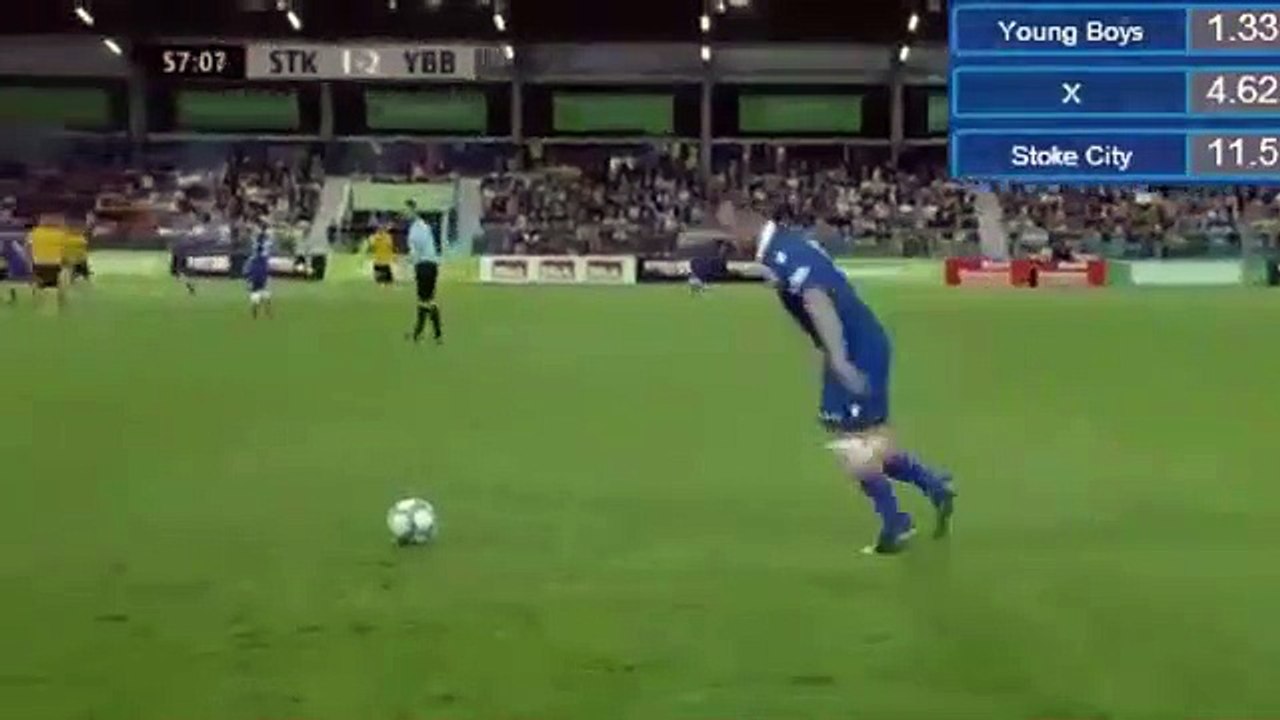 Young Boys Bern 2:2 Stoke City (Friendly Match 12 July 2017)