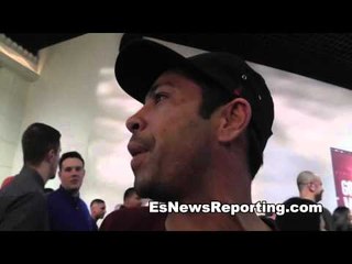 PACQUIAO FAN PUMPED UP AT MGM