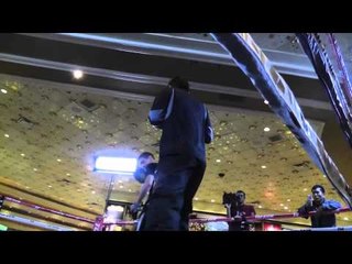 Boxing star Mercito Gesta With Speed and Power