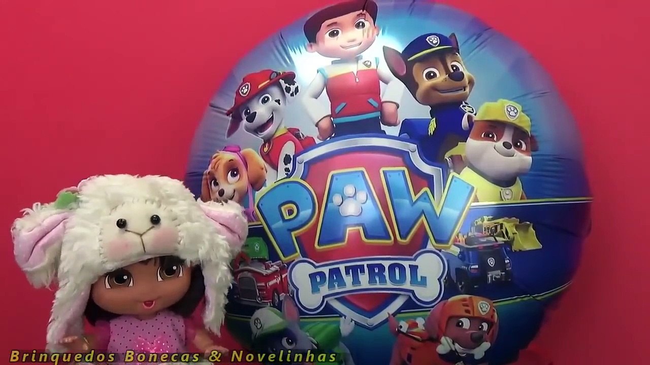 Patrulha Canina Balao Surpresa Dora Aventureira Baby Chaves Bob Esponja Brinquedos # 1