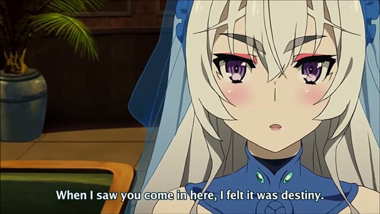 Hitsugi no Chaika -  Frederica got stabbed again