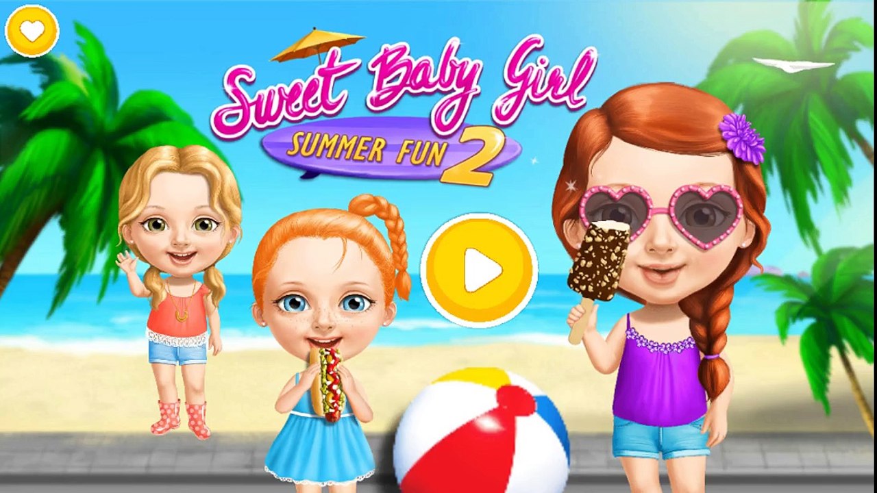 Games for Kids - Sweet Baby Girl Summer Fun 2 - Animation for kids
