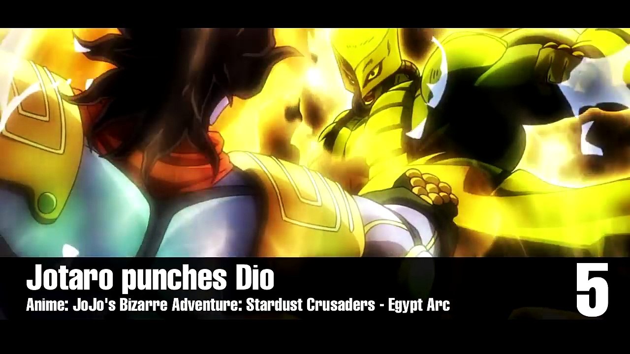 Top 5 Most Epic Anime Punches in 2015