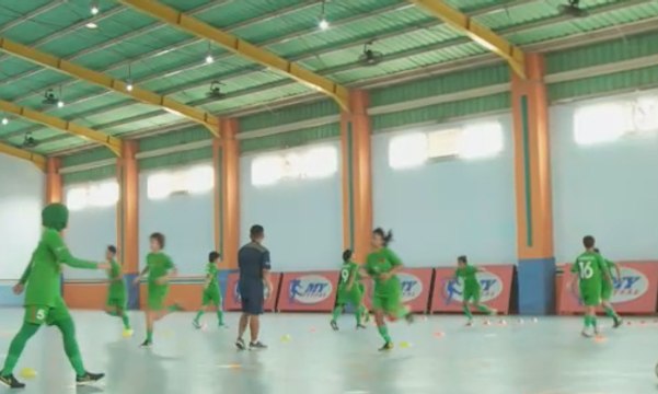 Ketua Kontingen SEA Games Kunjungi Pelatnas Futsal Putri