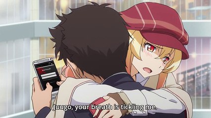 Juugo & Tensai intimate moment [Nanana's Buried Treasure]