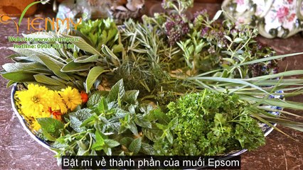Muối epsom thảo dược thuốc bắc ngâm tắm - Viên Mỹ