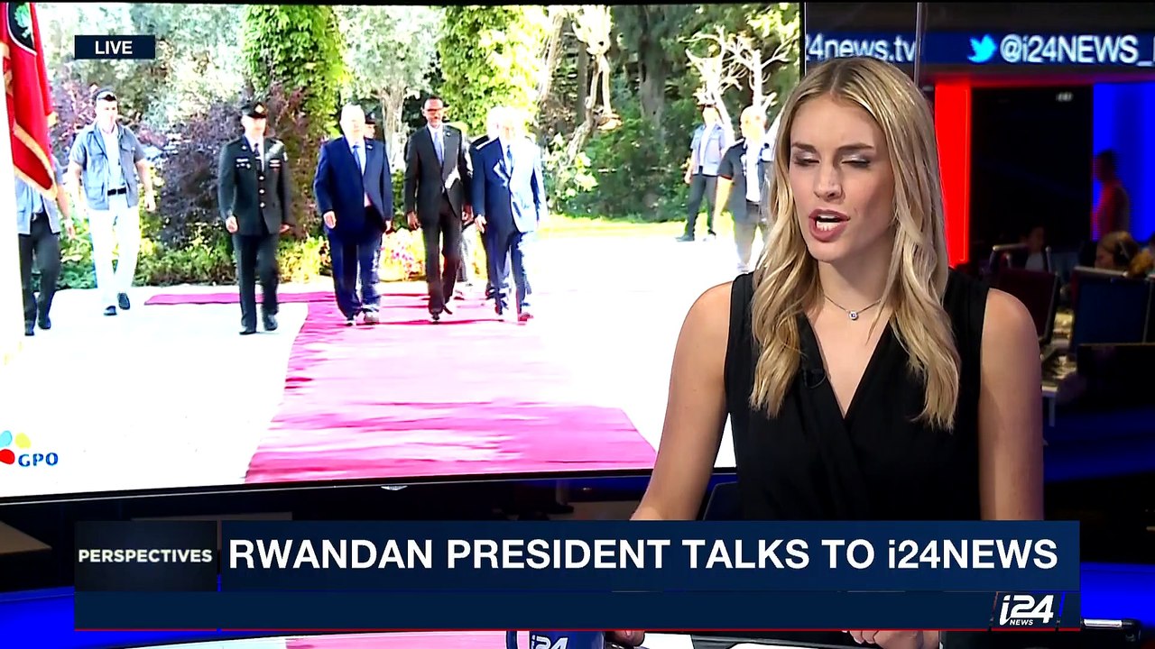 PERSPECTIVES | Rwandan president talks to i24NEWS |  Wednesday, July 12th 2017
