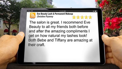 Eve Beauty Peabody Wonderful Five Star Review by Christine Pszenny