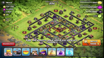 Clash of clans - Protect the king 3 ( the bArBbrigadE)