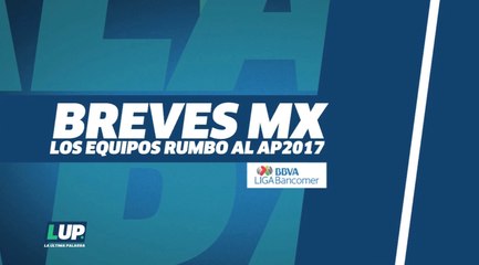Los equipos rumbo al Apertura 2017