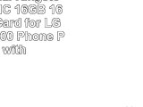 Professional Kingston MicroSDHC 16GB 16 Gigabyte Card for LG enV3 VX9200 Phone Phone