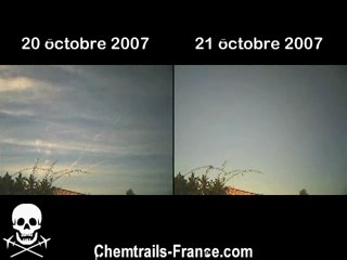 Comparaison chemtrails