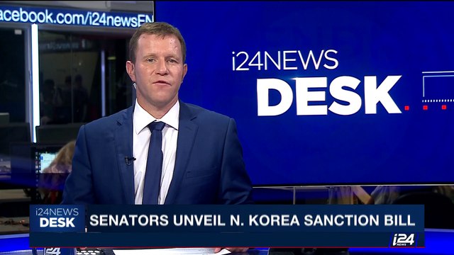 i24NEWS DESK | Senators unveil N. Korea sanction bill | Thursday, July 13th 2017