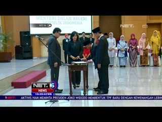 Mendagri Melantik PLT Gubernur Bangka Belitung, Aceh, dan Gorontalo - NET 16