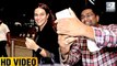 Neha Dhupia Clicks Selfies With Fans While Leaving For IIFA Awards 2017