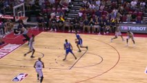 Patrick McCaw AMAZING Steal And Circus Shot Layup - Warriors vs Timberwolves - July 12, 2017