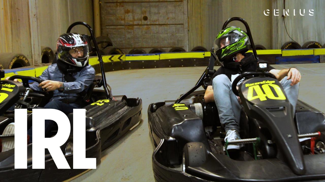Linkin Park Races Go-Karts & Breaks Down "One More Light"